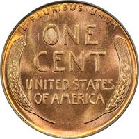 1930 Lincoln Cent (1c) OGH Reverse Image
