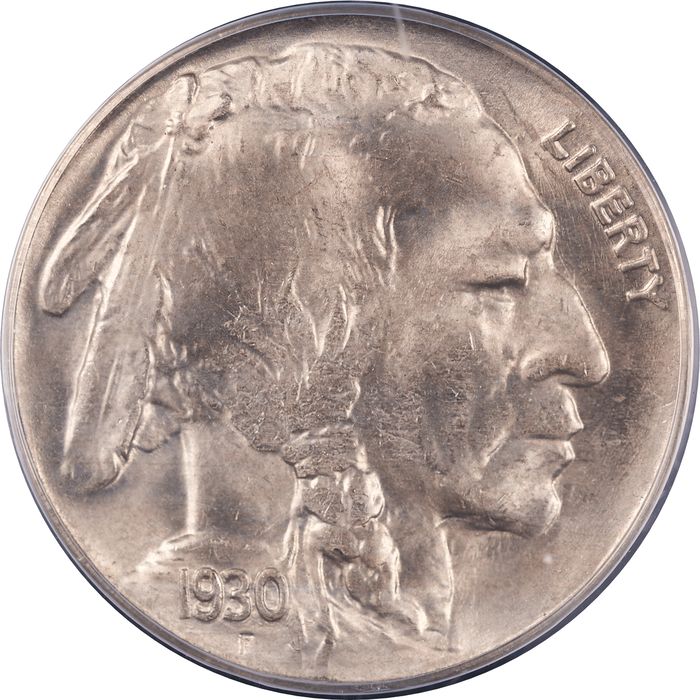 1930-S Buffalo Nickel (5c) Obverse Image