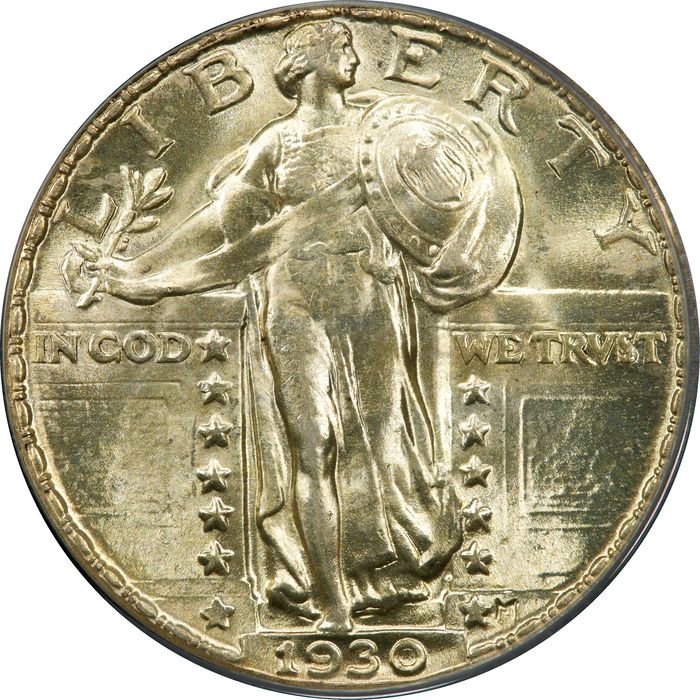 1930 Standing Liberty Quarter (25c) Photo 3