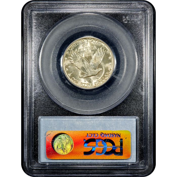 1930 Standing Liberty Quarter (25c) Reverse Image