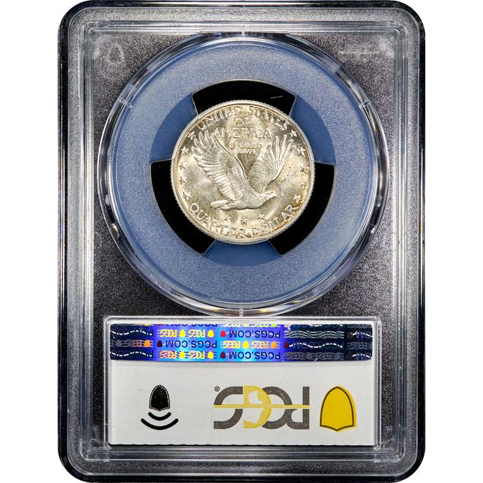 1930 Standing Liberty Quarter (25c) Reverse Slab Image