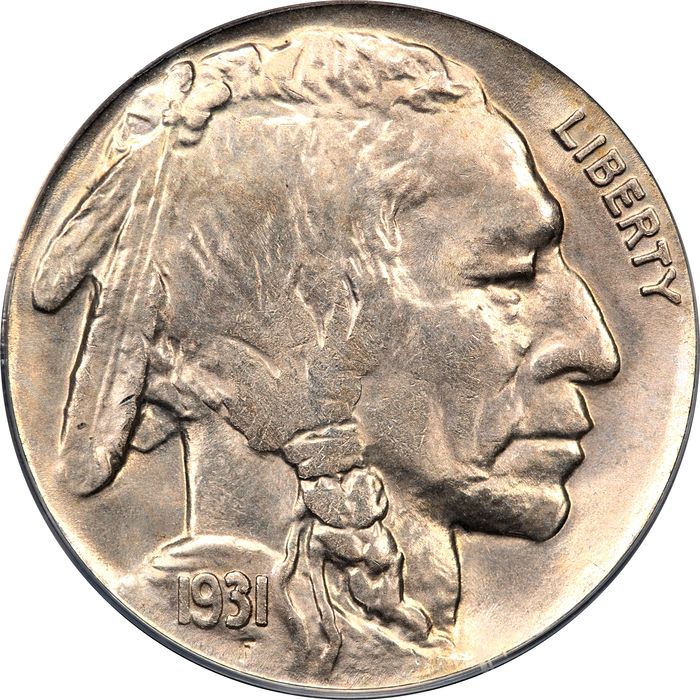 1931-S Buffalo Nickel (5c) OGH Obverse Image