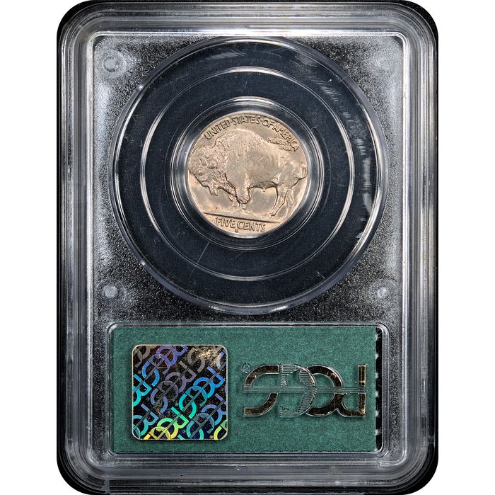 1931-S Buffalo Nickel (5c) OGH Reverse Slab Image
