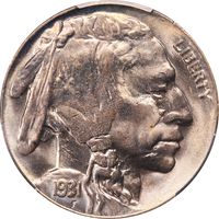 1931-S Buffalo Nickel (5c) Obverse Image