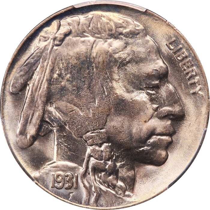 1931-S Buffalo Nickel (5c) Obverse Image
