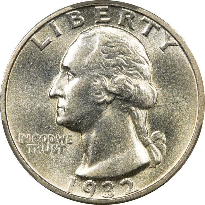 1932-D Washington Quarter (25c) Obverse Image