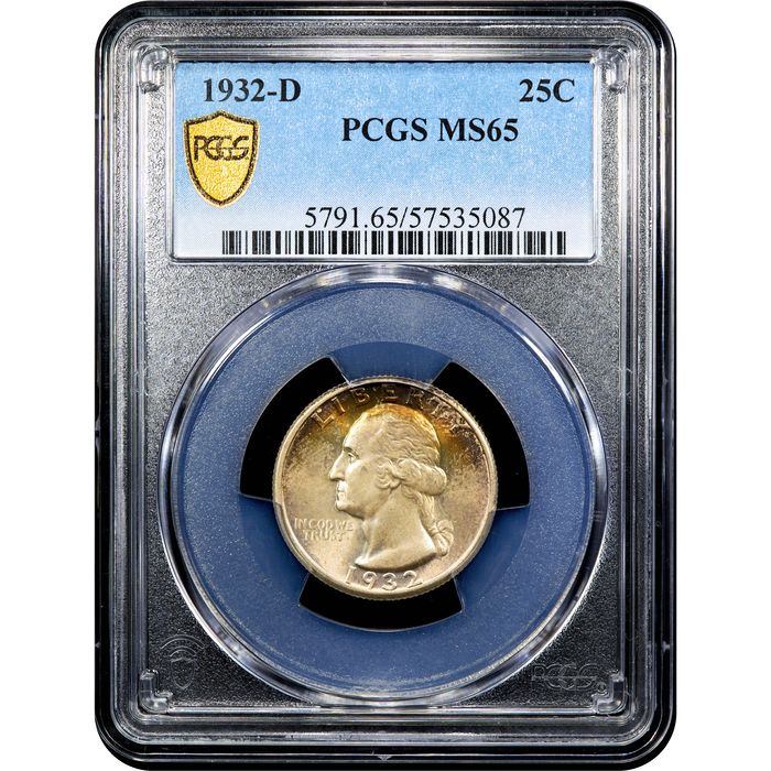 1932-D Washington Quarter (25c) Obverse Image
