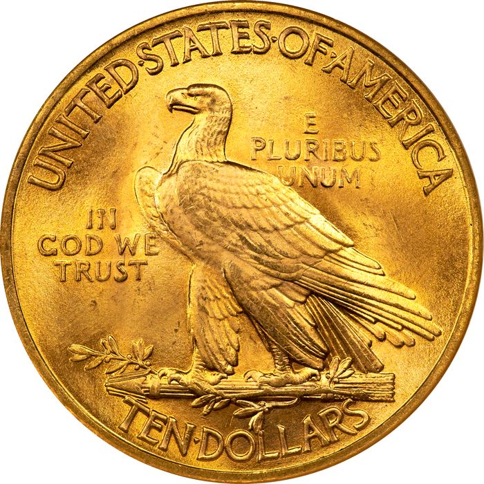 1932 Indian Gold Eagle ($10) Photo 4