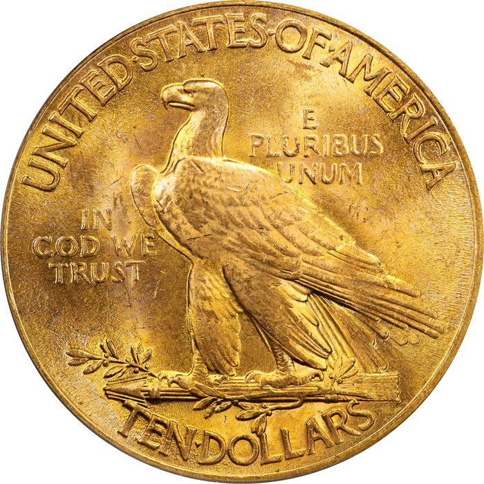 1932 Indian Gold Eagle ($10) Photo 4