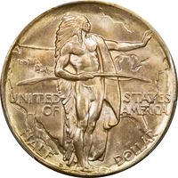 1933-D Oregon Commem Half Dollar (50c) Photo 3