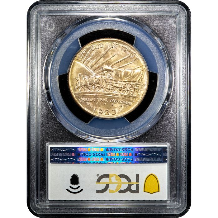 1933-D Oregon Commem Half Dollar (50c) Reverse Image