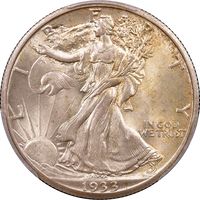 1933-S Walking Liberty Half (50c) Obverse Image