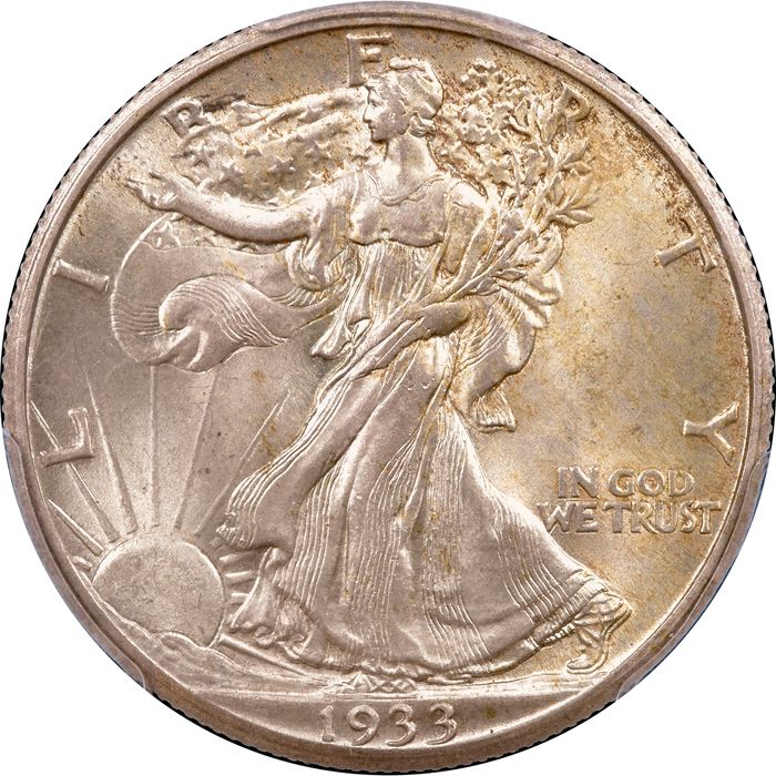 1933-S Walking Liberty Half (50c) Obverse Image
