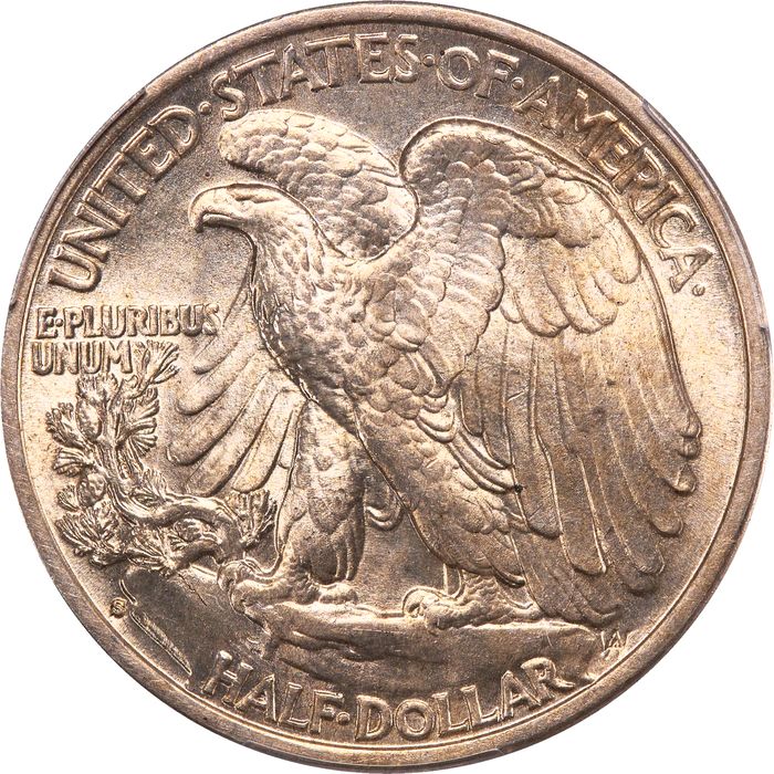 1933-S Walking Liberty Half Dollar (50c) Photo 4