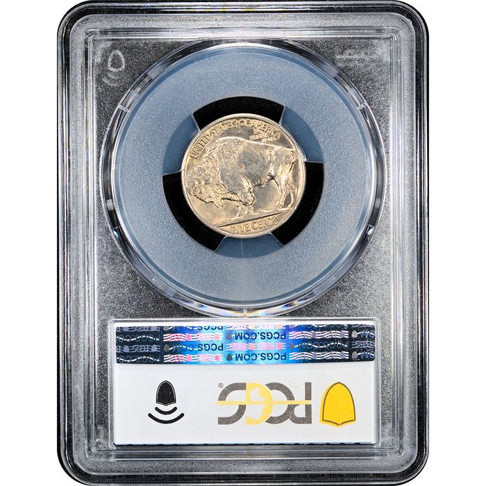 1934 Buffalo Nickel (5c) Reverse Slab Image