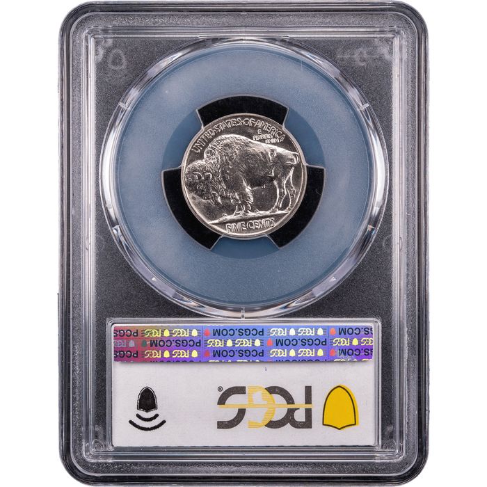1934 Buffalo Nickel (5c) Reverse Slab Image
