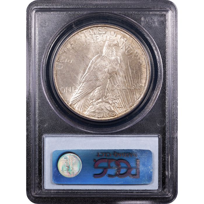 1934-D Peace Dollar ($1) Reverse Slab Image