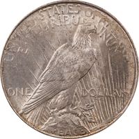 1934-D Peace Dollar ($1) Reverse Image