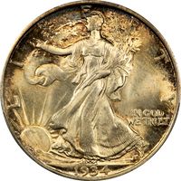 1934-D Walking Liberty Half Dollar (50c) Obverse Image