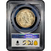 1934-D Walking Liberty Half Dollar (50c) Reverse Slab Image