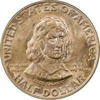 1934 Maryland Commem Half Dollar (50c) Photo 3