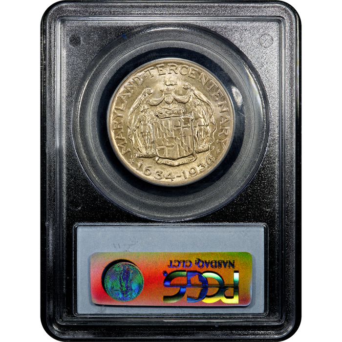 1934 Maryland Commem Half Dollar (50c) Reverse Image