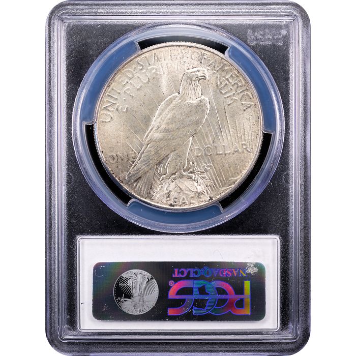 1934 Peace Dollar ($1) Reverse Slab Image