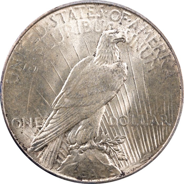 1934 Peace Dollar ($1) Reverse Image