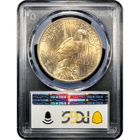 1934 Peace Dollar ($1) Reverse Slab Image