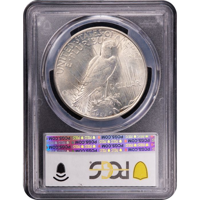 1934 Peace Dollar ($1) Reverse Image