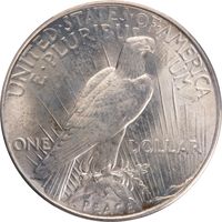 1934 Peace Dollar ($1) Photo 4
