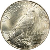 1934 Peace Dollar ($1) Photo 4
