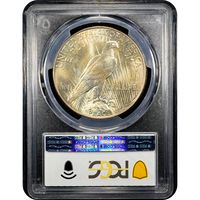 1934 Peace Dollar ($1) Reverse Slab Image