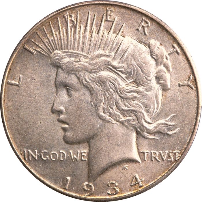 1934-S Peace Dollar ($1) Obverse Image