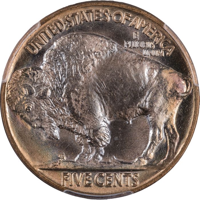 1935 Buffalo Nickel (5c) Reverse Image