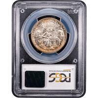 1935-D Texas Commemorative Half Dollar (50c) Reverse Slab Image