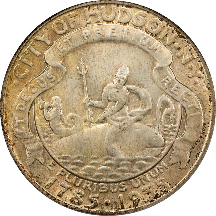 1935 Hudson Commemorative Half Dollar (50c) Obverse Image