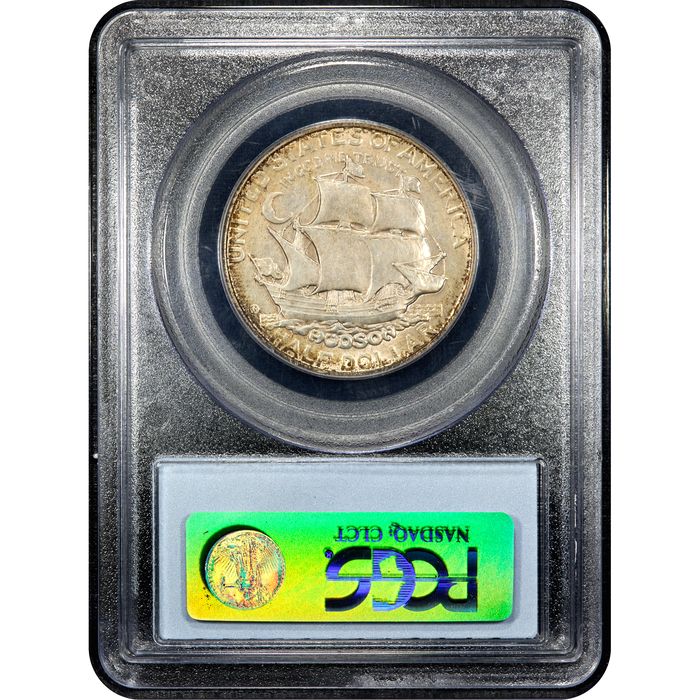 1935 Hudson Commemorative Half Dollar (50c) Reverse Slab Image