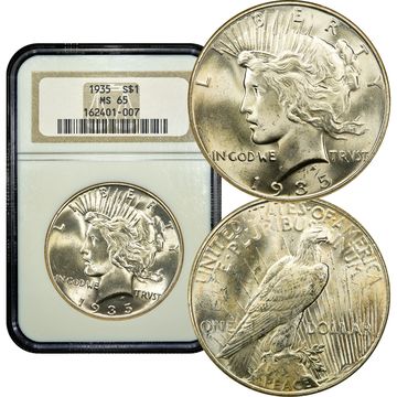 1935 Peace Dollar ($1) Composite Image