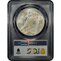 1935-S Peace Dollar ($1) Reverse Slab Image