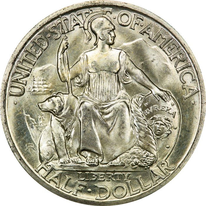 1935-S San Diego Commem Half Dollar (50c) Photo 3