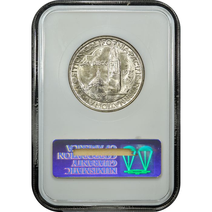 1935-S San Diego Commem Half Dollar (50c) Reverse Image