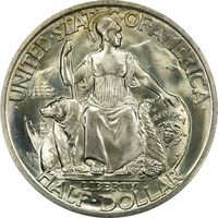 1935-S San Diego Commemorative Half Dollar (50c) Rattler Obverse Image