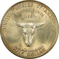 1935 Spanish Trail Commem Half Dollar (50c) OGH Photo 3