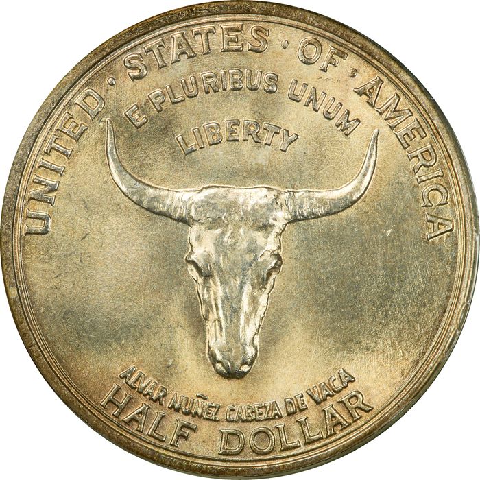 1935 Spanish Trail Commem Half Dollar (50c) OGH Photo 3