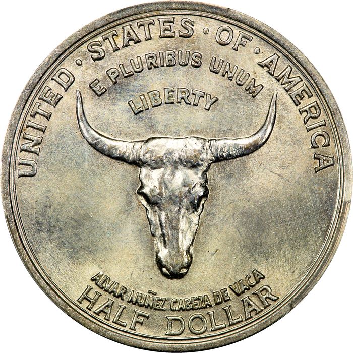 1935 Spanish Trail Commemorative Half Dollar (50c) Obverse Image