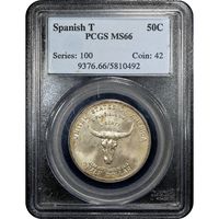 1935 Spanish Trail Commemorative Half Dollar (50c) Obverse Image