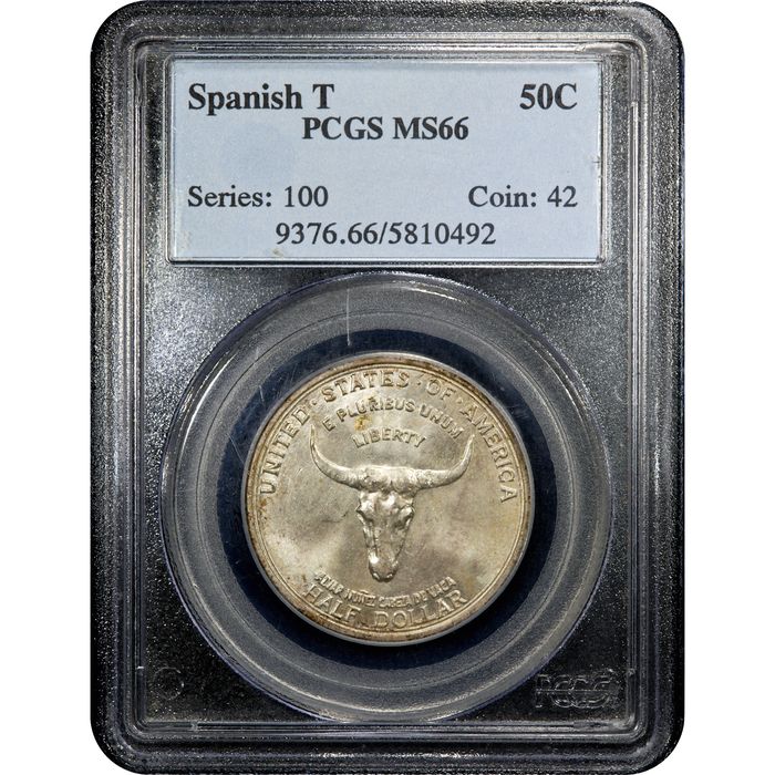 1935 Spanish Trail Commemorative Half Dollar (50c) Obverse Image