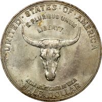 1935 Spanish Trail Commemorative Half Dollar (50c) Photo 3