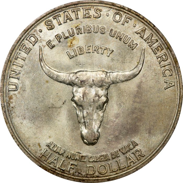 1935 Spanish Trail Commemorative Half Dollar (50c) Photo 3